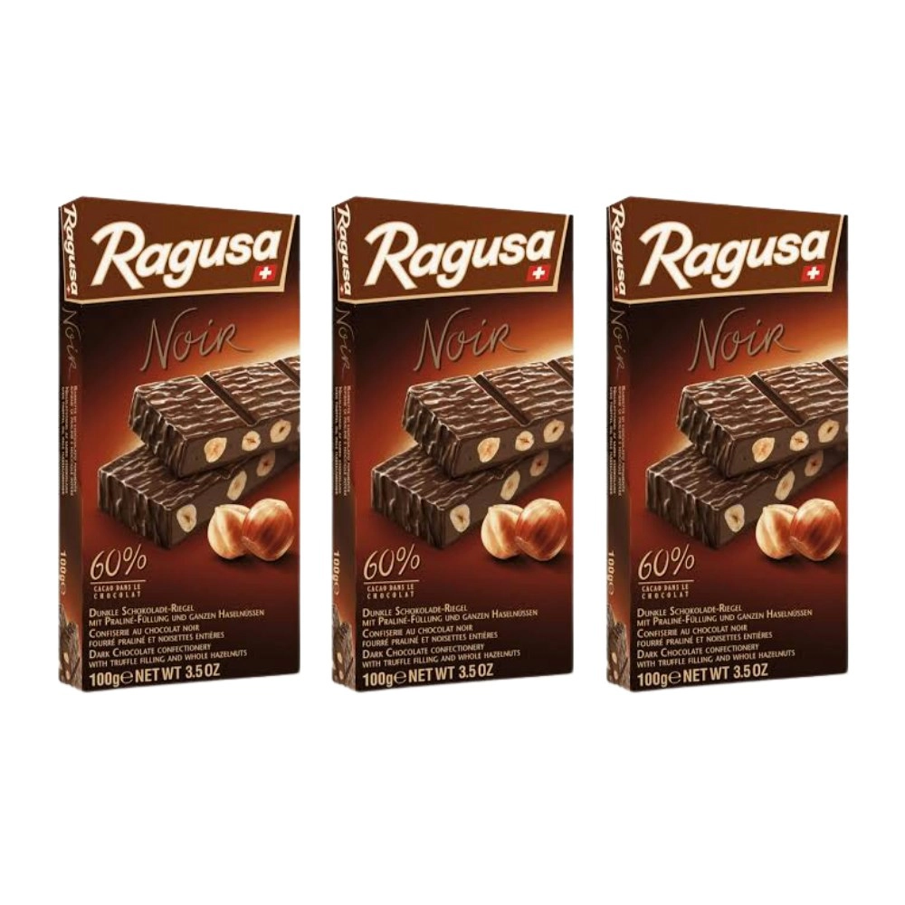 Camille Bloch Ragusa Dark Chocolate 100g x 3