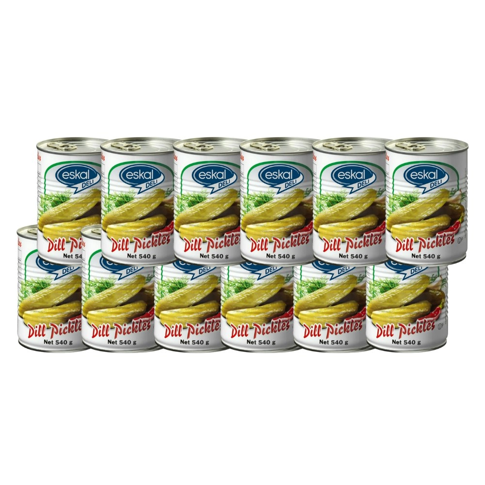 Eskal Dill Pickles 540g x 12