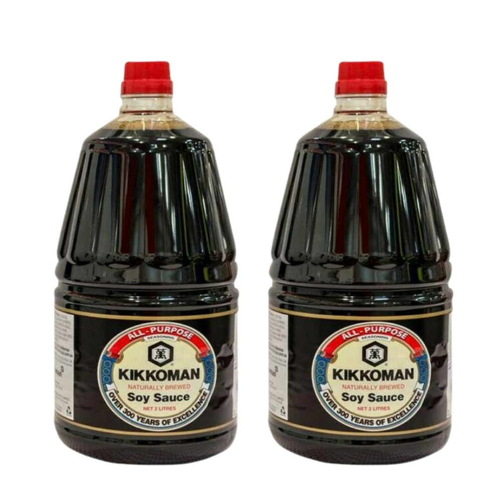 Kikkoman Soy Sauce 2L x 2