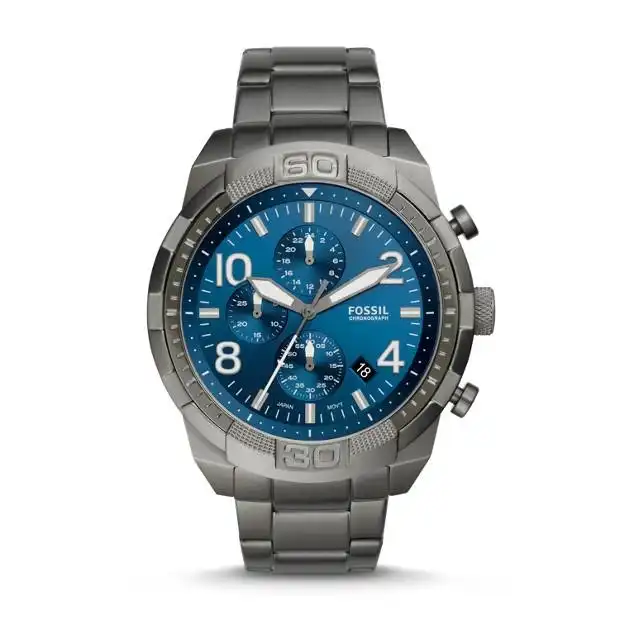 Fossil Bronson Grey Chronograph Watch