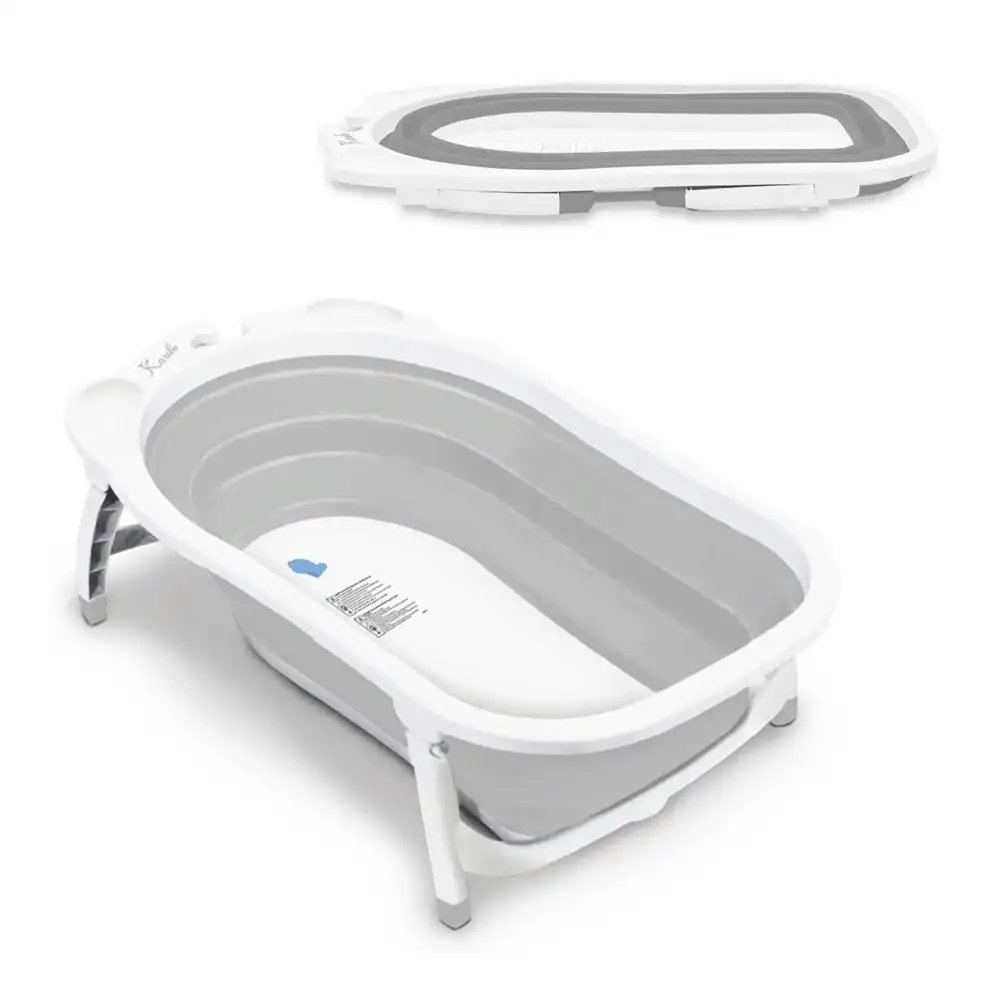 Roger Armstrong Grey Baby Newborn Bath Bathtub Bathing Folding Safety Sensor