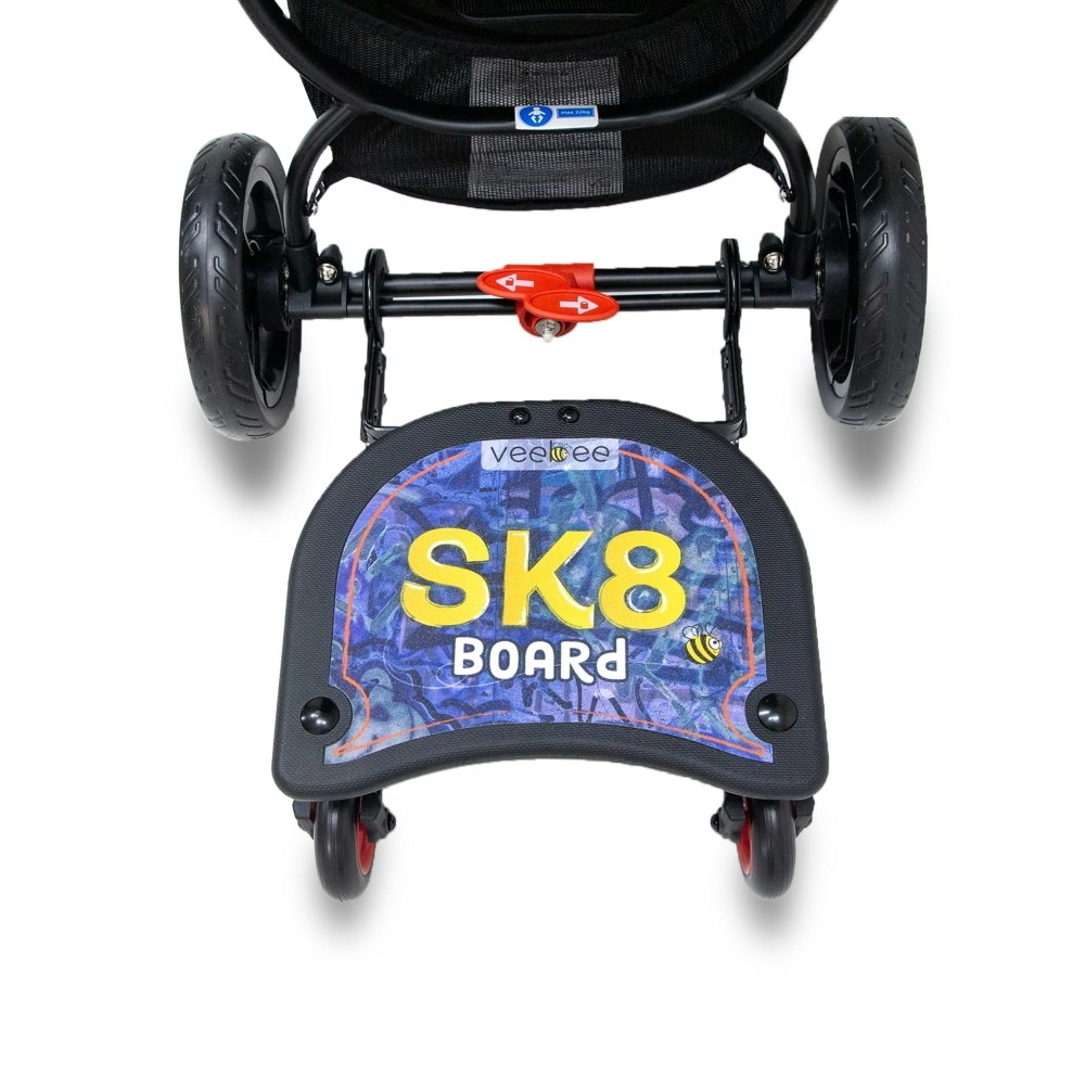 Vee Bee SK8 Board Stroller Pram Universal Ride-On Stand Connector Toddler Kids