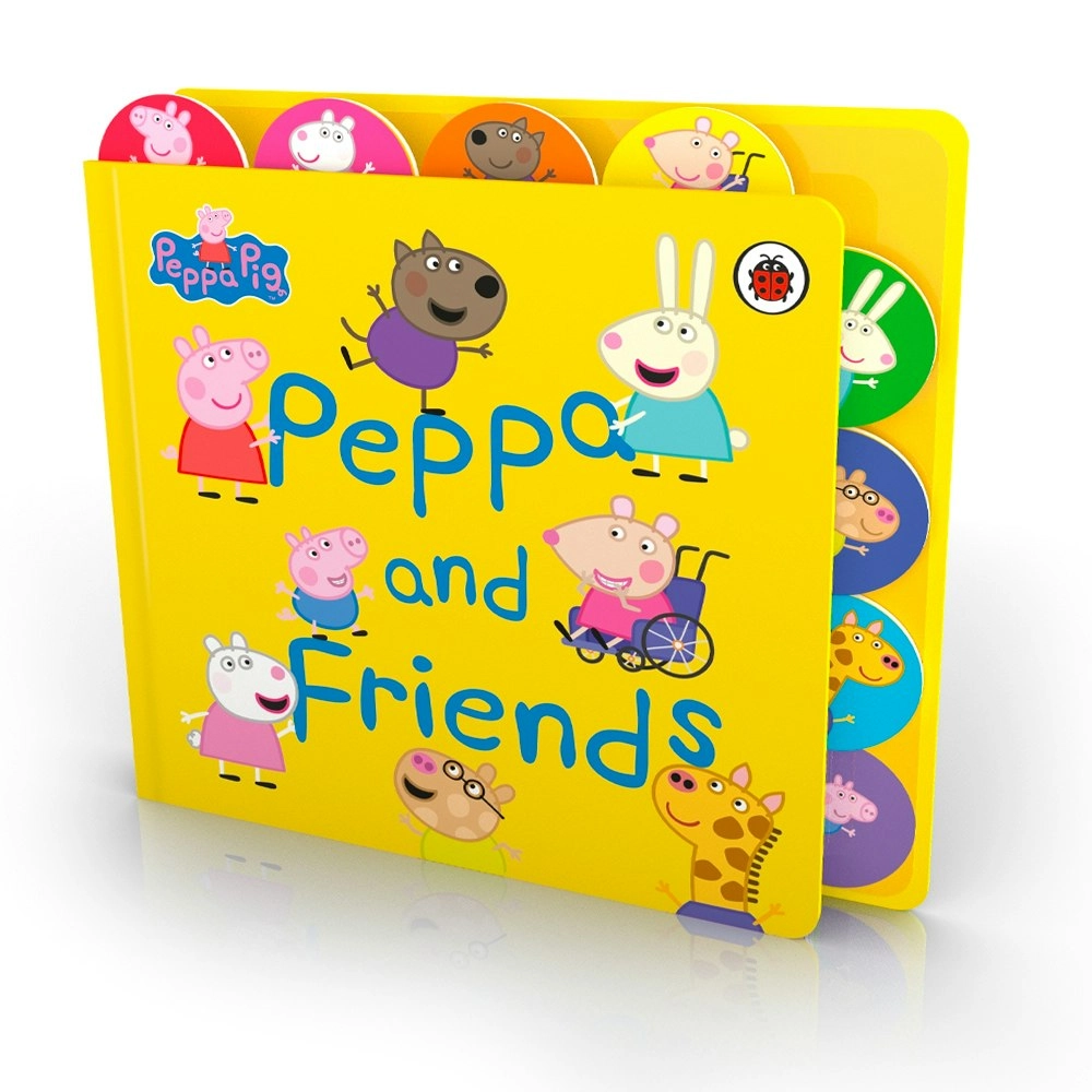 Peppa Pig Peppa And Friends Character Kids/Children Interactive Story Board Book