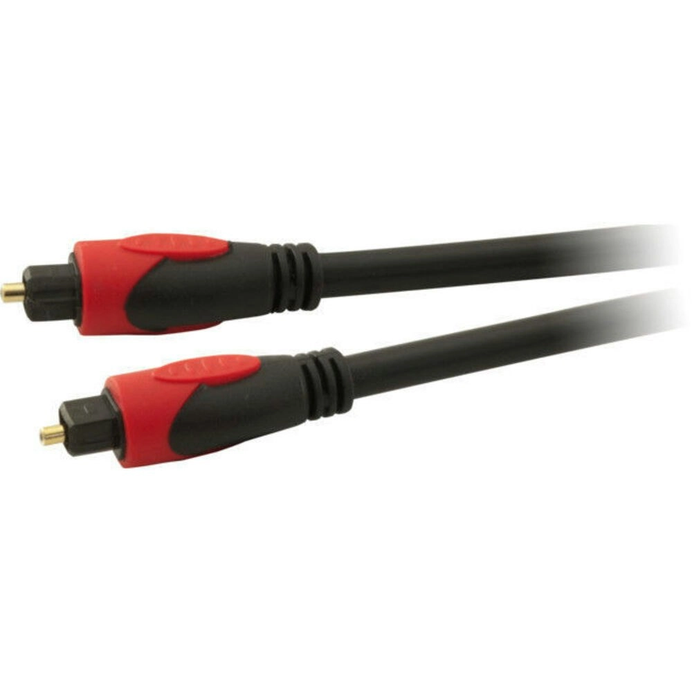 Pro2 LA0477 10M Toslink Optical Fiber Cable Lead 6.0mm Digital Audio Gold Plated