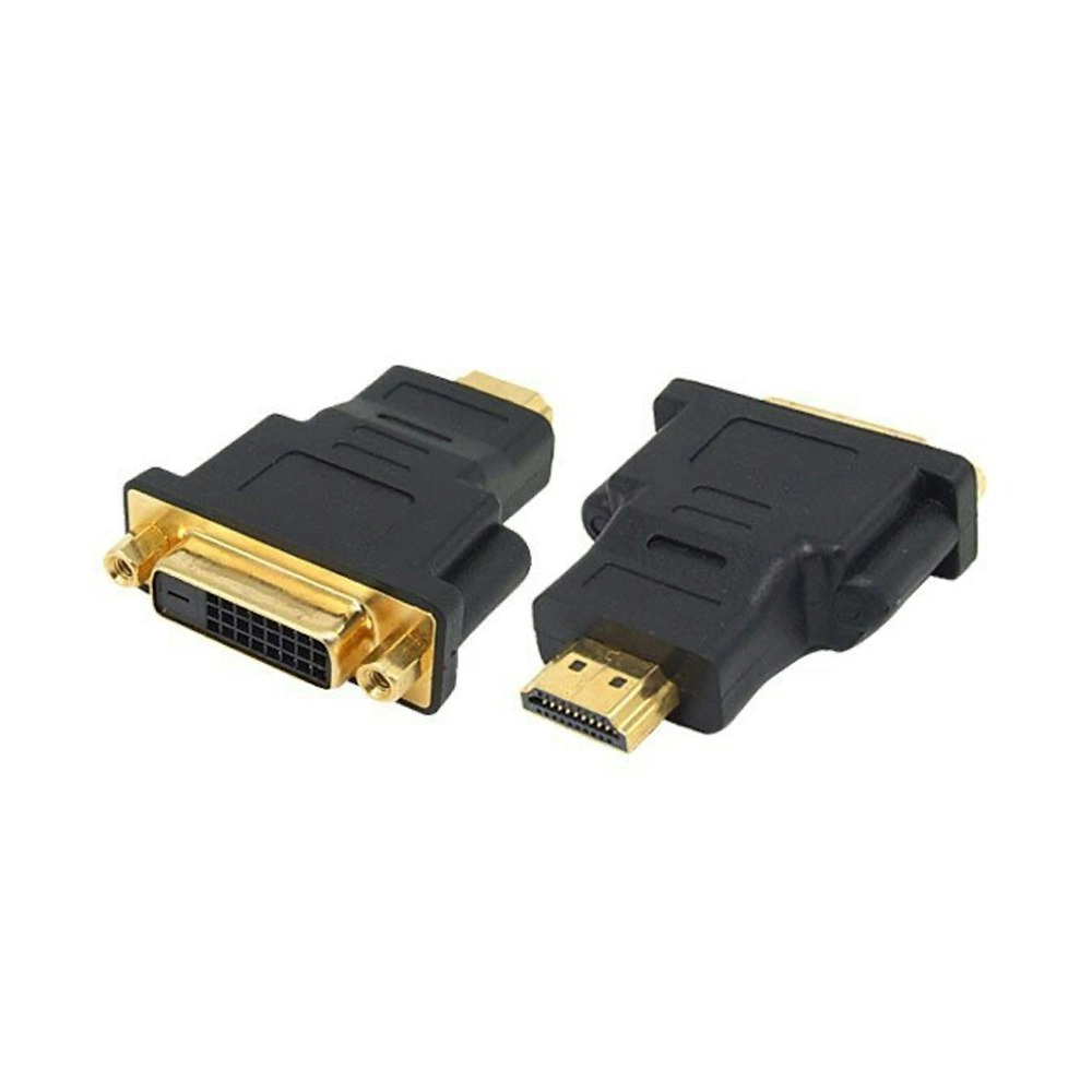 8Ware DVI-D Female to HDMI Male Adapter/Converter Connector For PC/Laptop Black