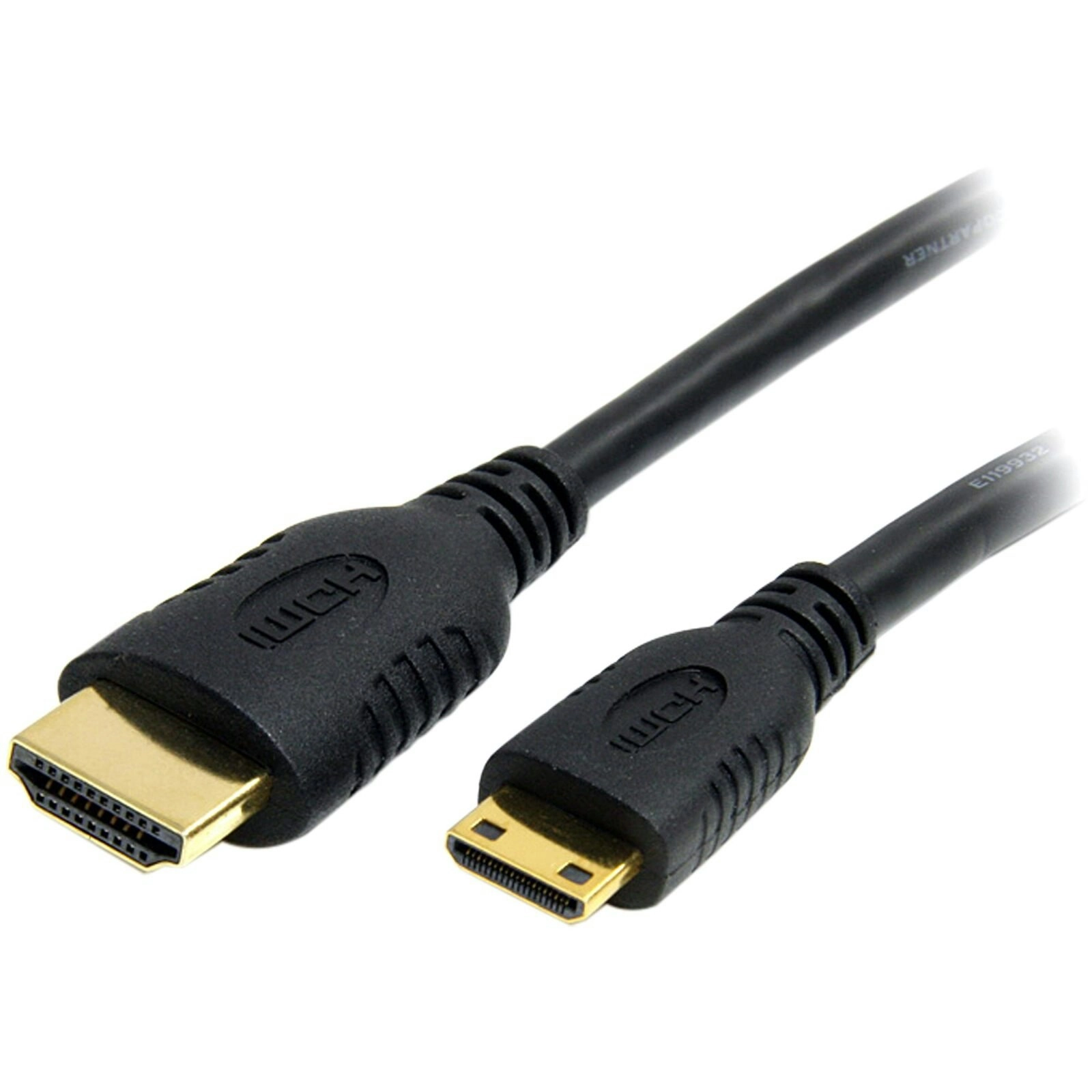 Star Tech 2M Male HDMI to Male Mini HDMI Cable w/ Ethernet for Camera/Smartphone