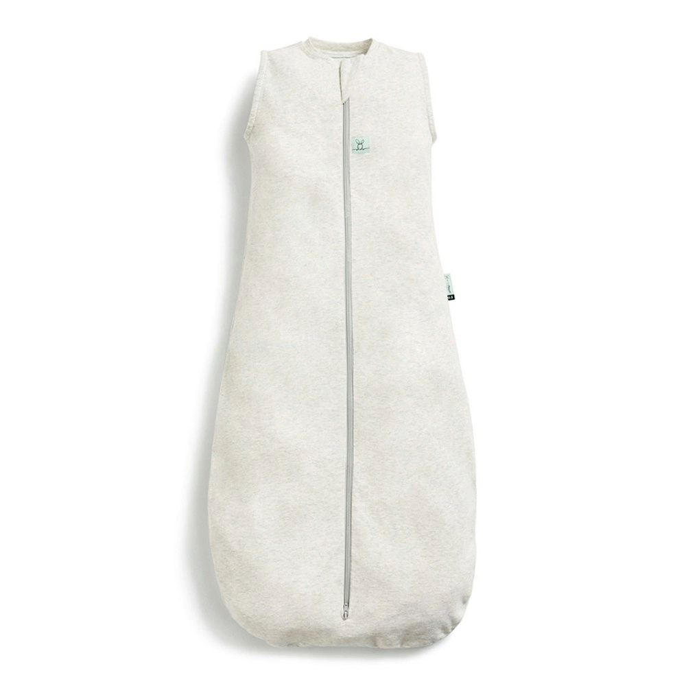 ergoPouch Jersey Sleeping Bag Baby Organic Cotton TOG 2.5 Size 8-24m Grey Marle