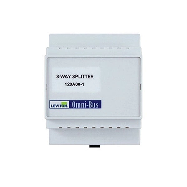 Leviton Omni Bus Splitter Box 8 Way Din Rail