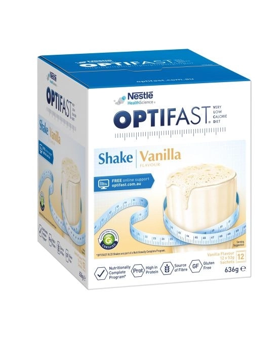 OPTIFAST VLCD Shake Vanilla 12 x 53g