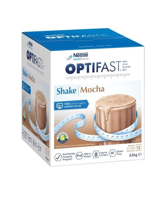 OPTIFAST VLCD Shake Mocha 12 x 53g