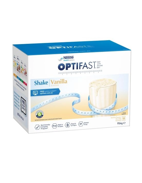 OPTIFAST VLCD Shake Vanilla 18 x 53g