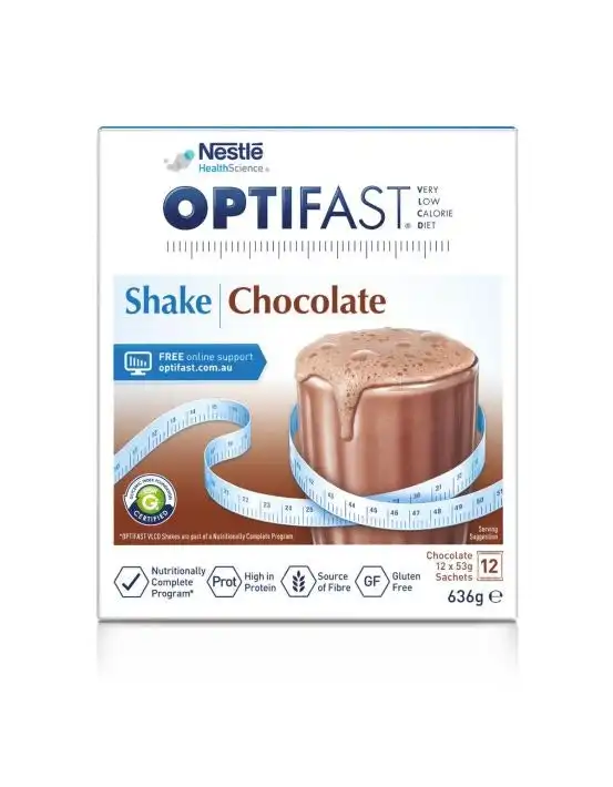 OPTIFAST VLCD Shake Chocolate 12X53G