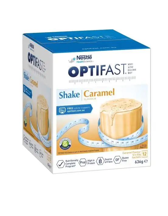 OPTIFAST VLCD Shake Caramel 12 x 53g