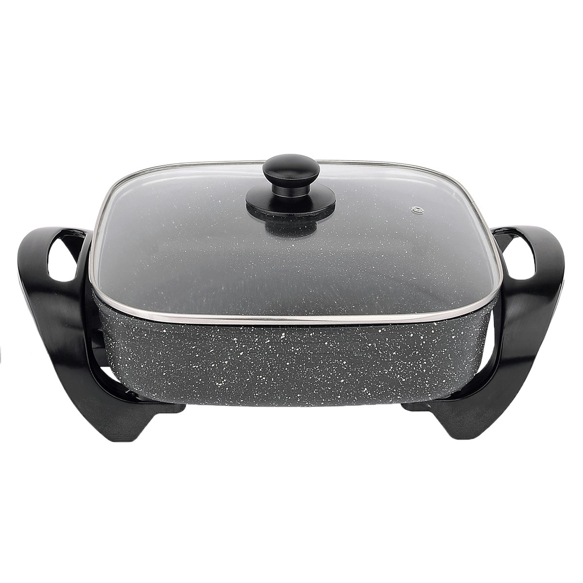 Stone Electric Fry Pan for Cooking, 7.2L Capacity, Non-Stick