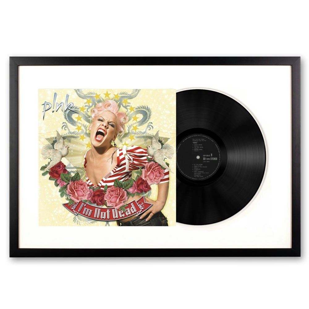 Framed P! nk I'm Not Dead Vinyl Album Art