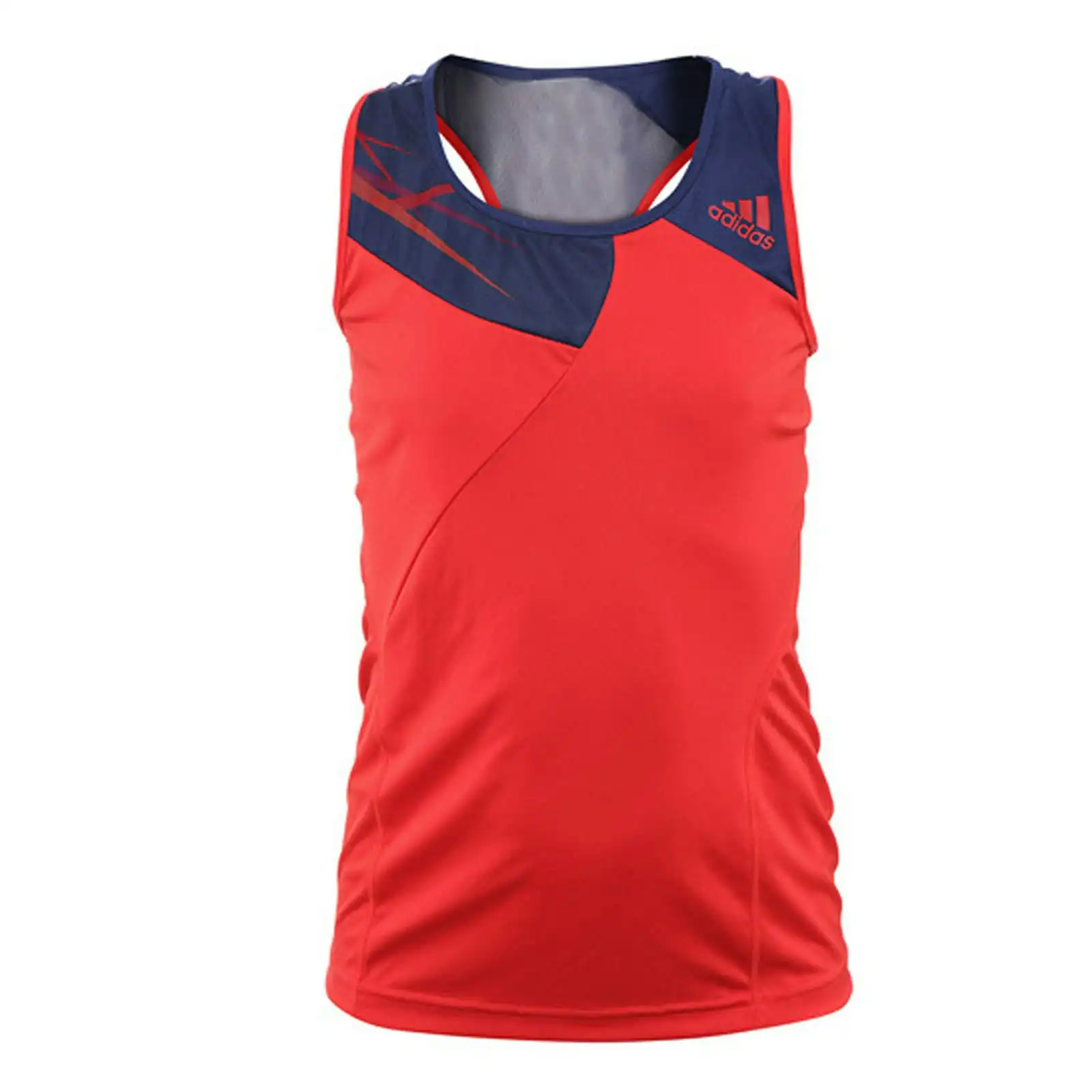 Adidas Girls Adizero Tank Hi Rise Top Tennis Sports Kids Childrens