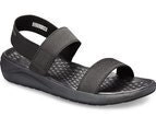 Crocs Womens LiteRide Sandal Summer Sandals - Black/Black