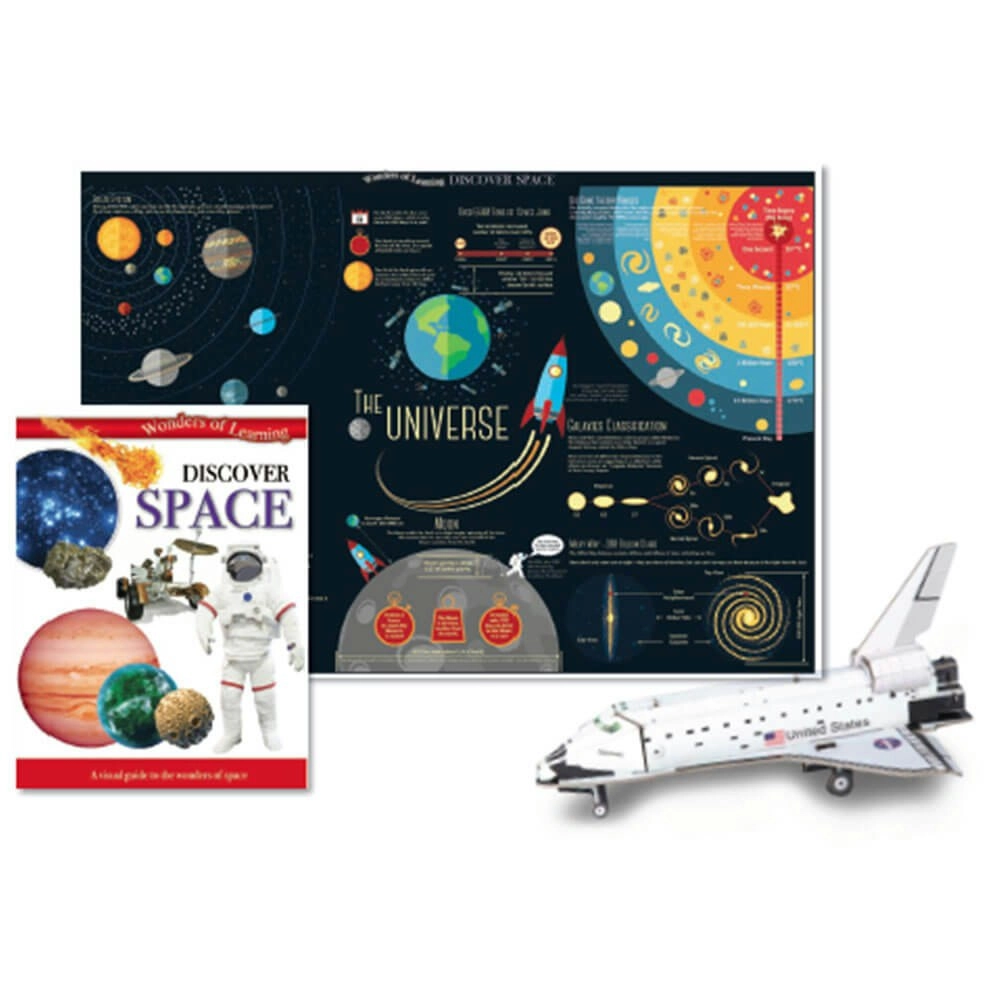 Wonders of Learning Discover Space Tin Set