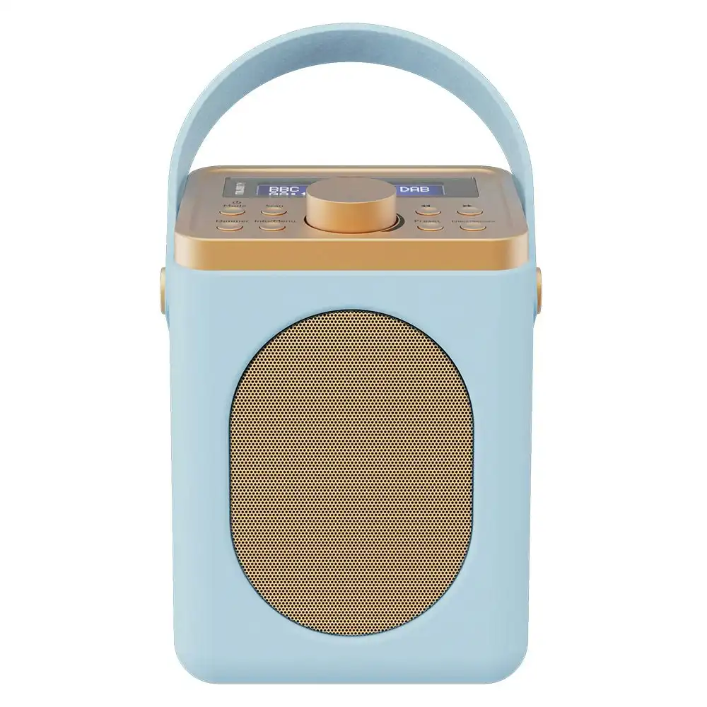 Majority Little Shelford Bluetooth & DAB Radio with Bluetooth-Duck Egg