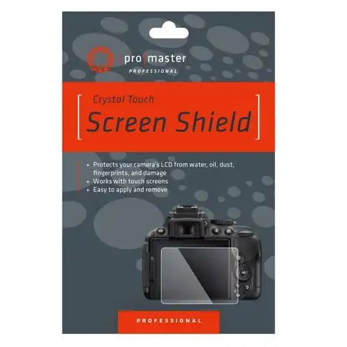 ProMaster Crystal Touch Screen Shield - Sony A9, A7II, A7RII, A7SII, RX100, MK2, MK3