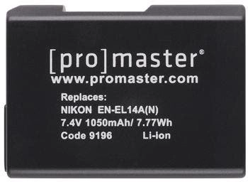 ProMaster Nikon EN-EL14A N Battery