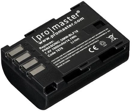 ProMaster Panasonic DMW-BLF19 Battery