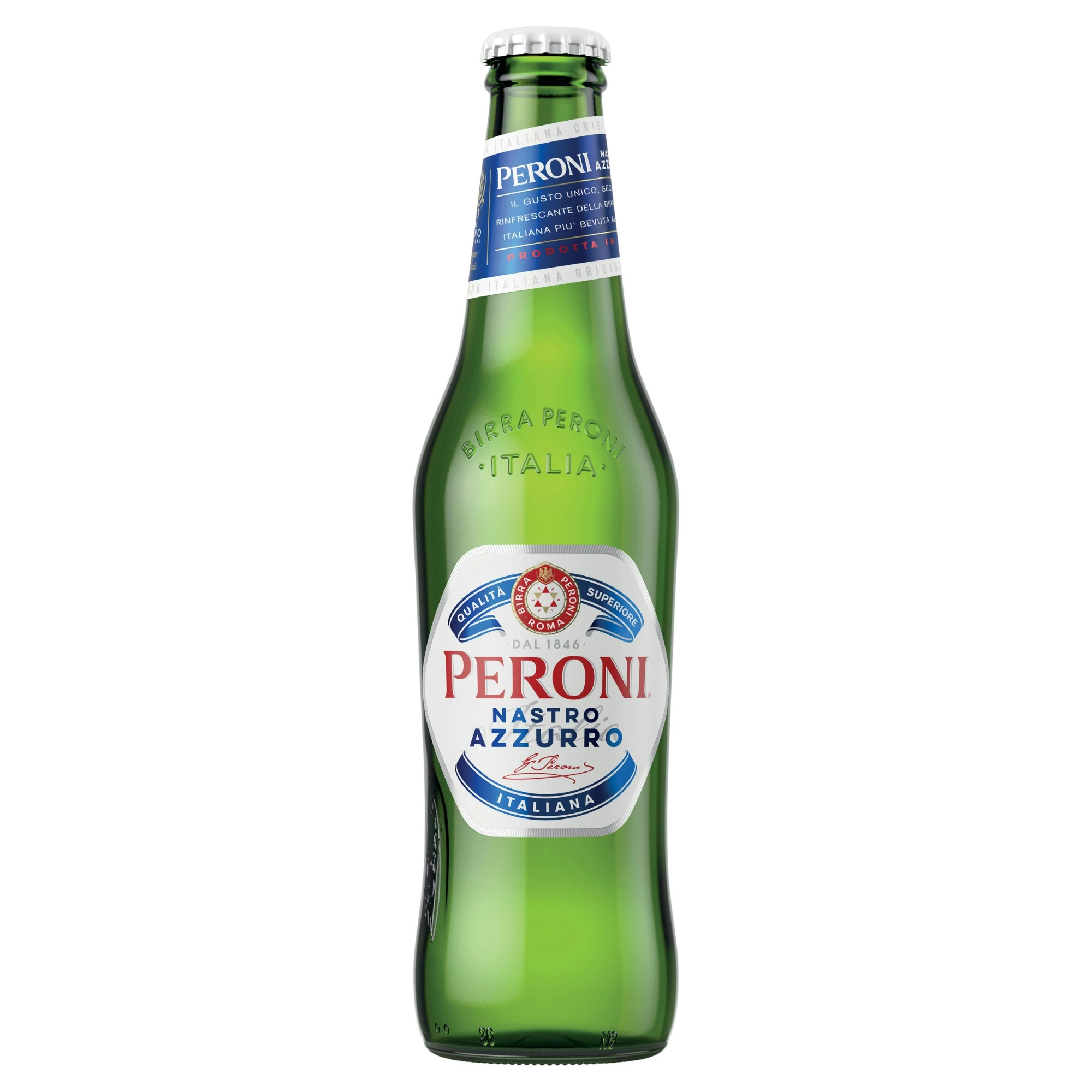 Peroni Nastro Azzurro Beer Case 24 x 330mL Bottles