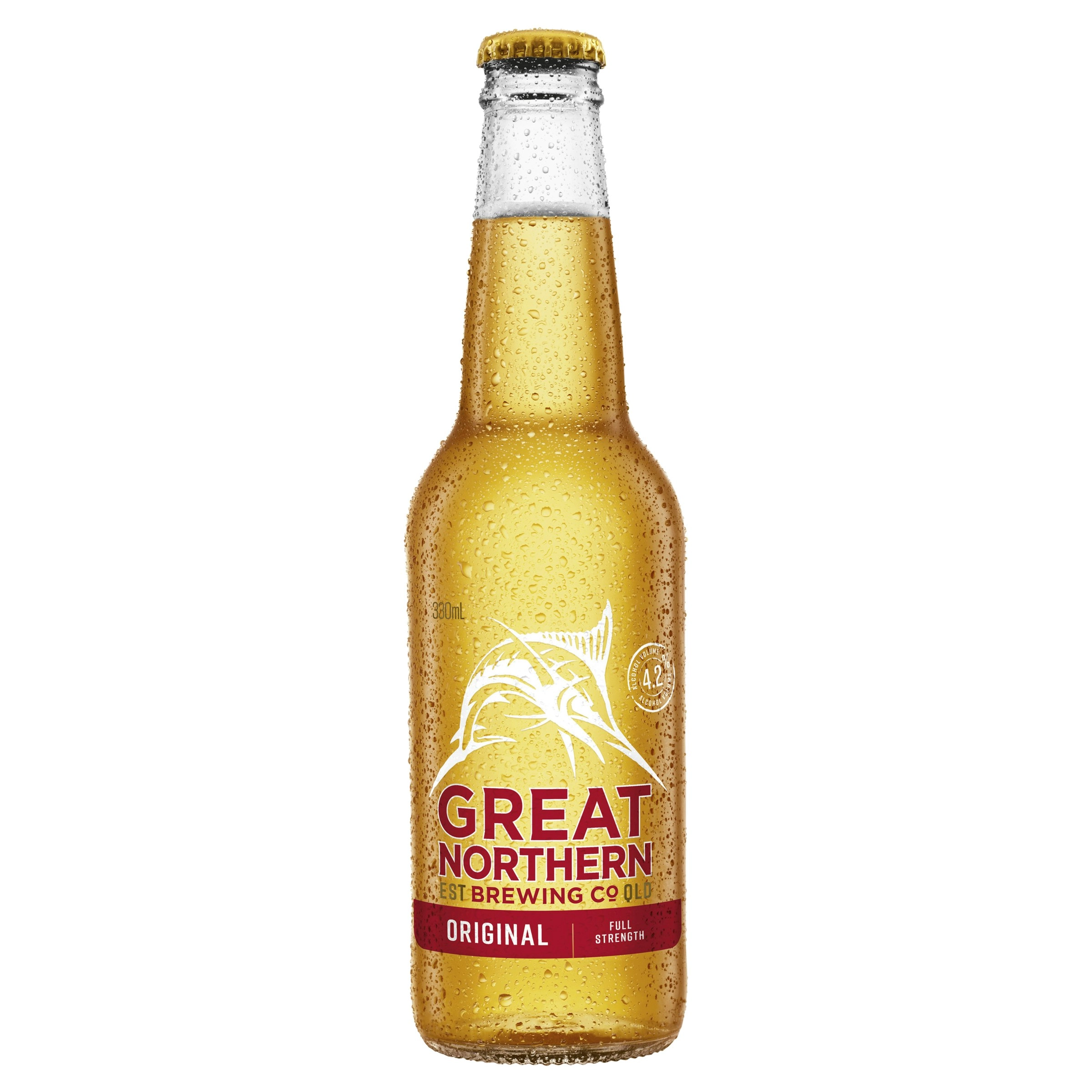 Great Northern Original Lager Beer Case 24 x 330mL Bottles