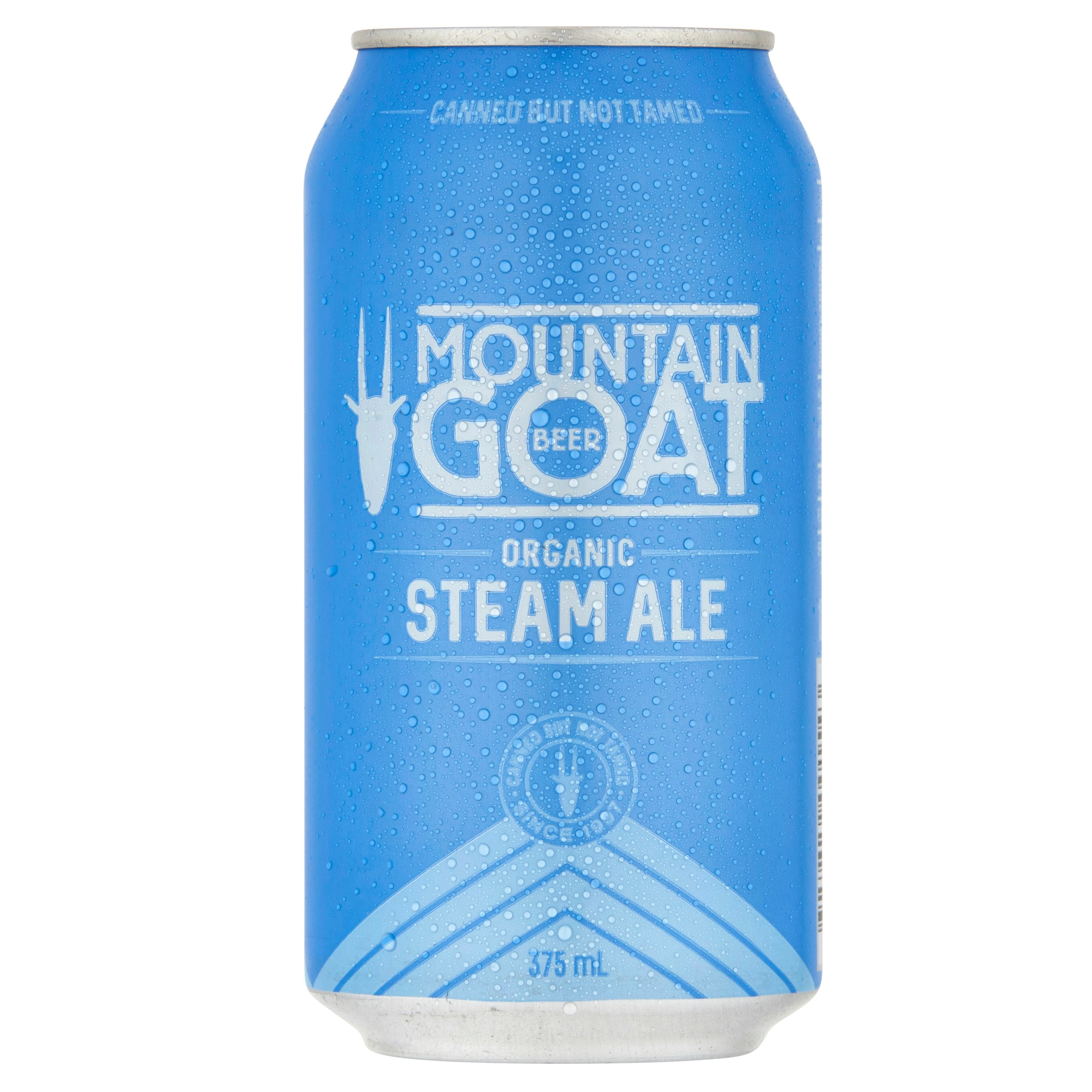 Mountain Goat Steam Ale Beer 24 x 375mL Cans