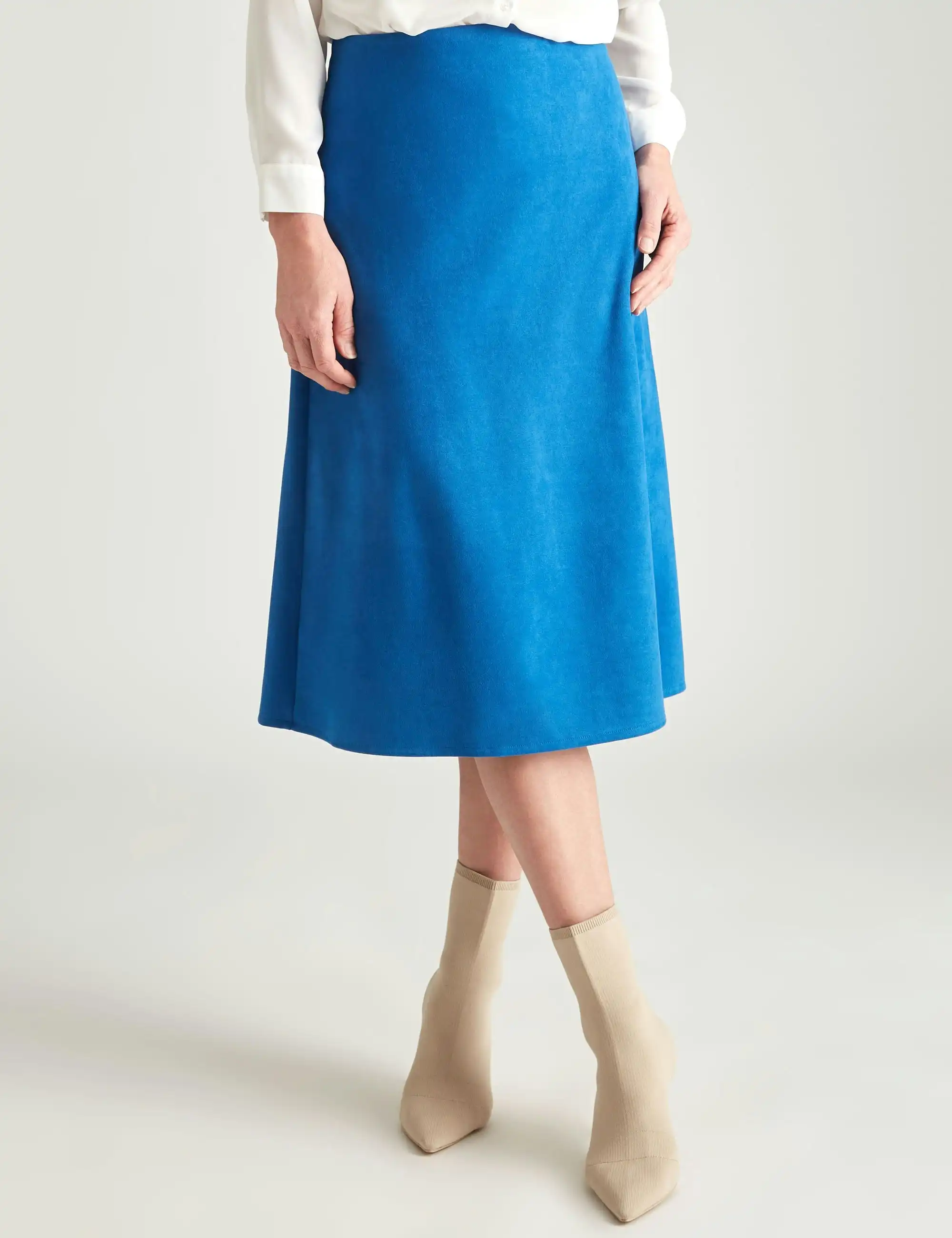 Noni B Suedette Flip Skirt