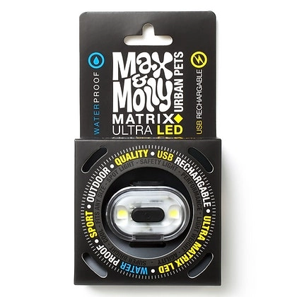 Max & Molly Matrix Ultra LED Harness/Collar Safety Light