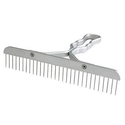 Equine Horse Aluminium Skip Tooth Comb