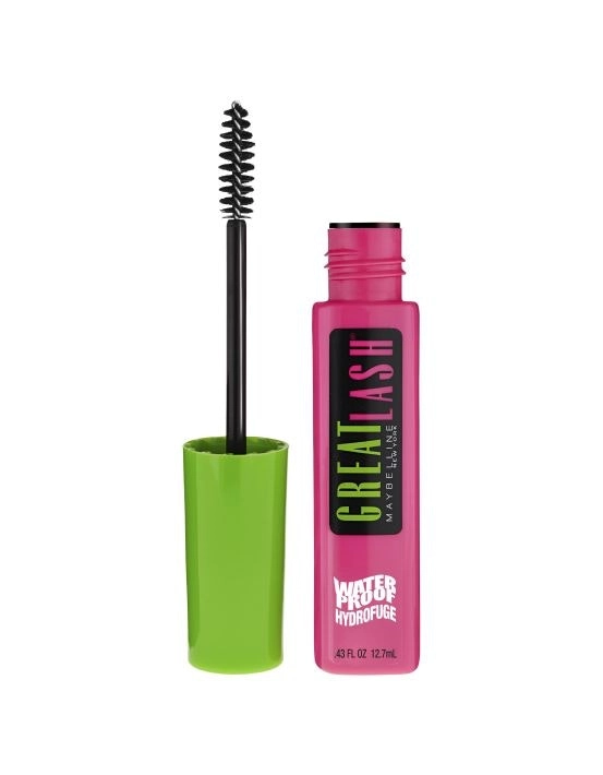 Maybelline Great Lash Volumizing Waterproof Mascara - Very Black