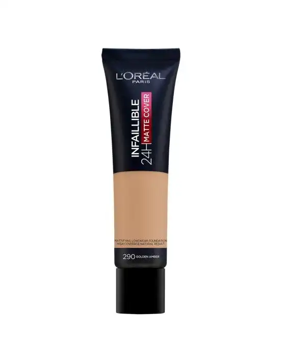 L'Oreal Infallible 24 Hour Matte Foundation 290 Golden Amber