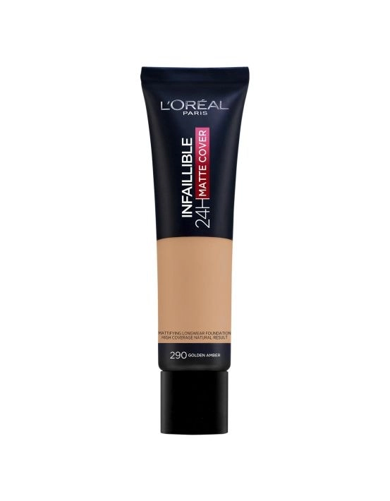 L'Oreal Infallible 24 Hour Matte Foundation 290 Golden Amber