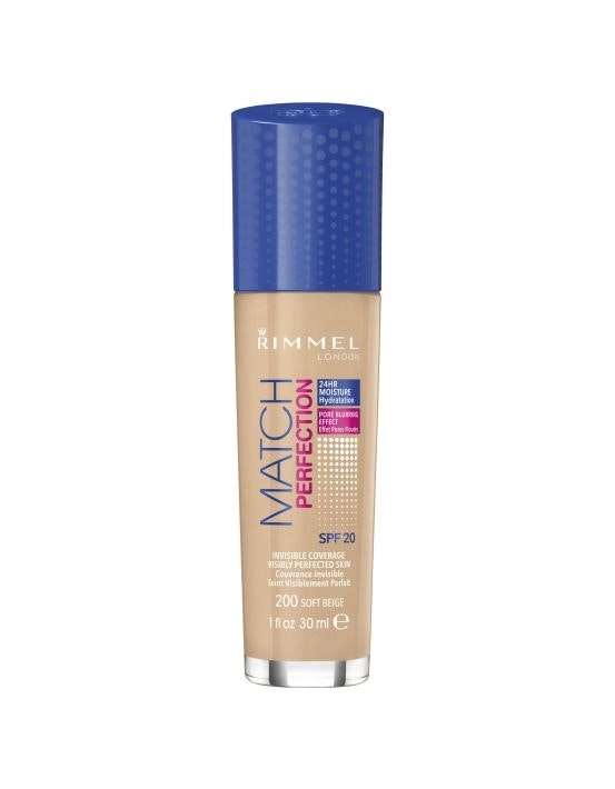 Rimmel Match Perfection Foundation 200 Soft Beige