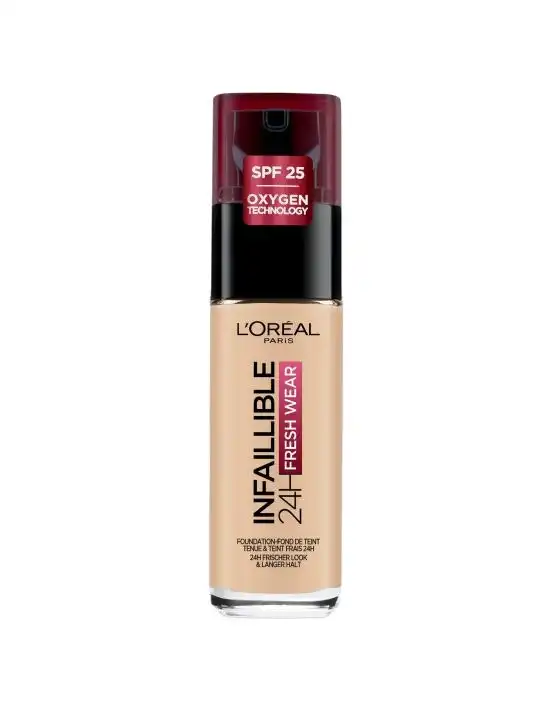 L'Oreal Infallible 24 Hour Freshwear Foundation 180 Rose Sand