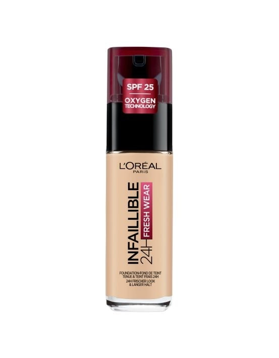 L'Oreal Infallible 24 Hour Freshwear Foundation 180 Rose Sand