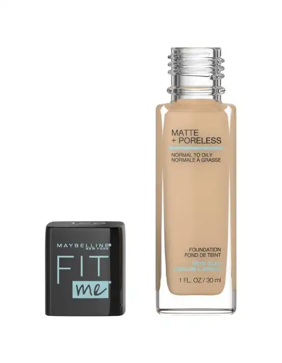 Maybelline Fit Me Matte & Poreless Mattifying Liquid Foundation Warm Nude 128