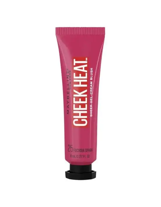 Maybelline Cheek Heat Gel Cream Blush Fuchsia Spark