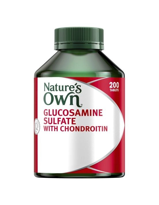 Nature's Own Glucosamine Sulfate with Chondroitin 200 Tablets