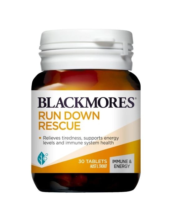 Blackmores Run Down Rescue 30 Tablets