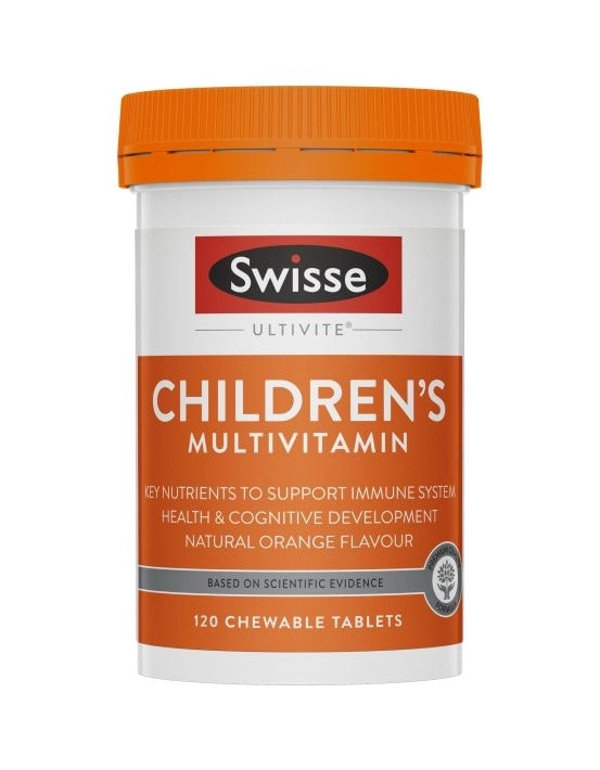 Swisse Ultivite Children's Chewable Multivitamin 120 Tablets