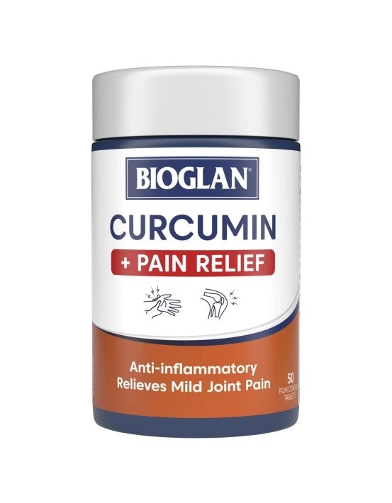 Bioglan Curcumin Plus Pain Relief 50 Tablets