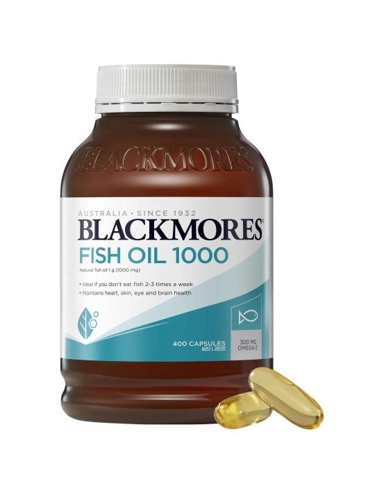 Blackmores Fish Oil 1000mg 400 Capsules