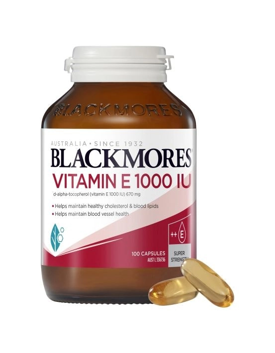 Blackmores Vitamin E 1000IU 100 Capsules