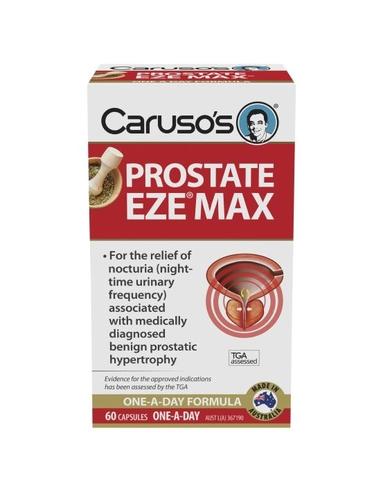 Caruso's Natural Health Prostate Eze Max 60 Capsules