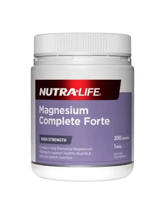 Nutra-Life Magnesium Complete Forte 200 Capsules