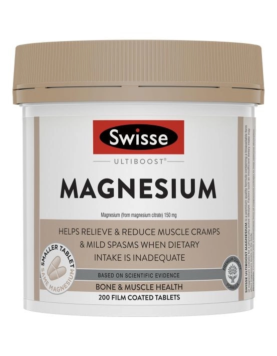 Swisse Ultiboost Magnesium 200 Tablets