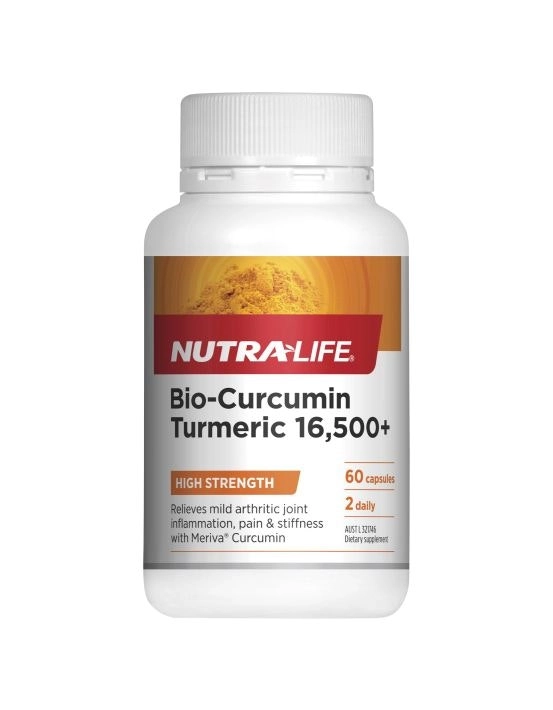 Nutra-Life Bio-Curcumin Turmeric 16,500+ 60 Capsules